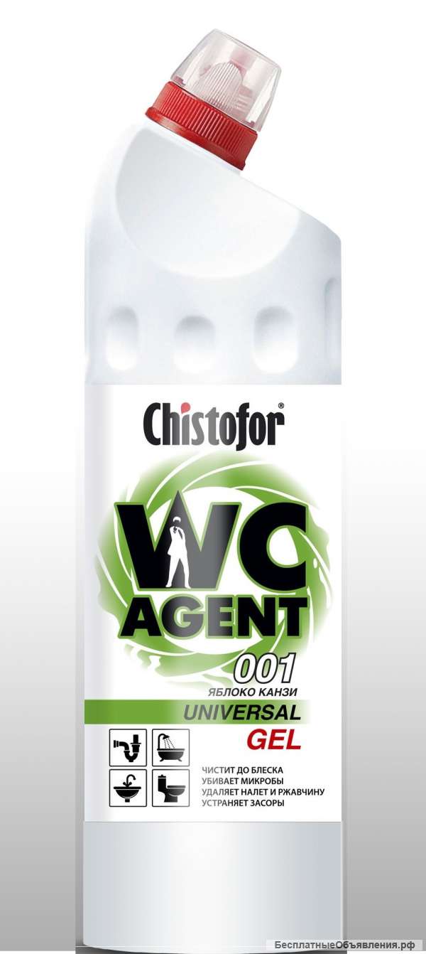 Универсальное моющее средство Chistofor WC Agent 001 Universal