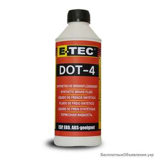 Тормозная жидкость E-TEC DOT-4