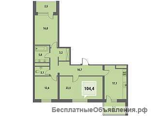 3 кв Фмр Жк "Тургенев