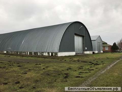 Действующие сельскохозяйственное предприятие 287 Га