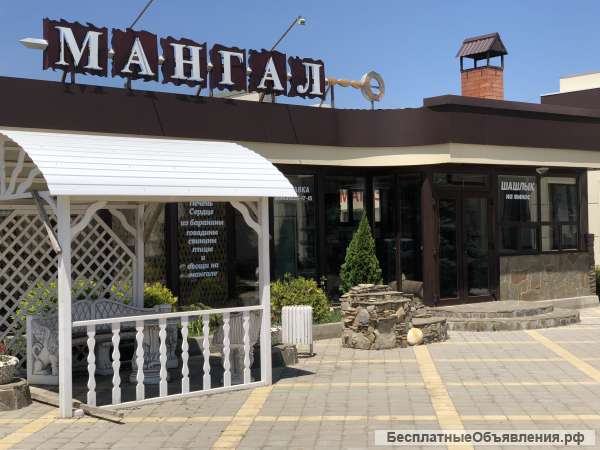 Сдаю в аренду крытый мангал при кафе