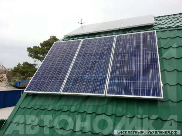 Солнечная электростанция для дома 50-70 м2