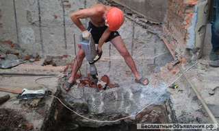 Демонтажные работы, вывоз строительного мусора