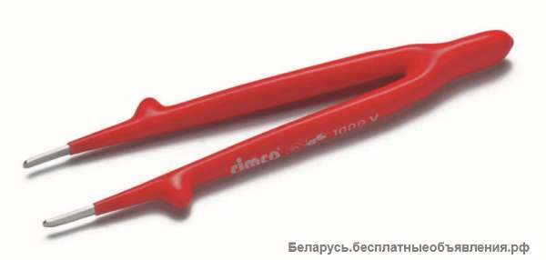 Пинцет изолированный 1000В (дл. 145мм), VDE, Cimco