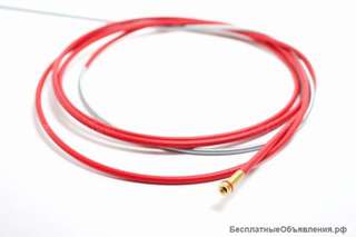 Спираль подающая 3,5м d=1.0-1.2мм красная