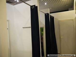 Держатели штор для примерочных 1030см