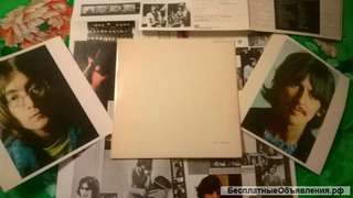 THE BEATLES - The Beatles (white album) - Japan 2LP С НОМЕРОМ NM/NM/NM