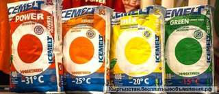 ICEMELT (АЙСМЕЛТ) — антигололедный реагент
