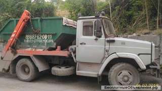 Контейнер(лодчка) Вывоз строительного мусора