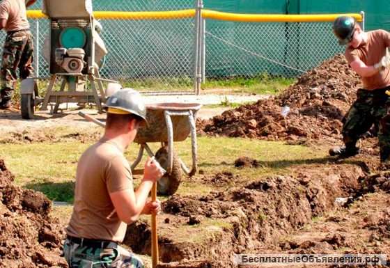 Землекопы, Грузчики, Разнорабочие, Строители