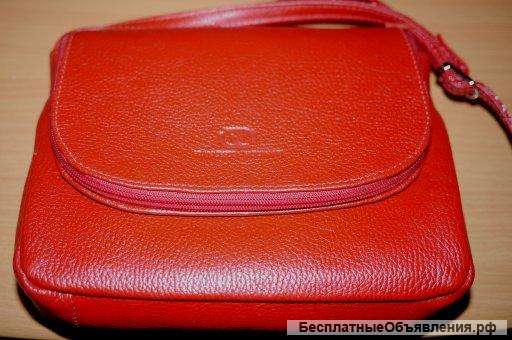 Сумка натуральн.кожа. новая Фр.Молинари