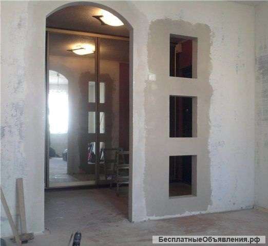 Демонтаж стен. Проемы в стене. Алмазная резка. Алмазное сверление