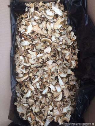 Грибы сушеные