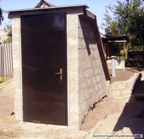 Погреб монолитный под ключ.Подвал, погреб от производителя.