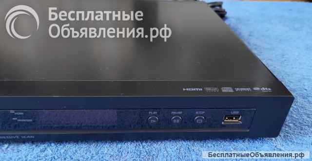 PIONEER DV-610AV-K (DV610AV-K) (DVD PLAYER) BLACK с профилактикой