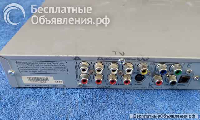 BBK bbk965S (965S) (DVD PLAYER) SILVER с профилактикой
