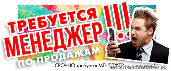 Менеджер по продажам