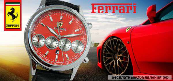 Часы Ferrari. Механизм Кварцевый