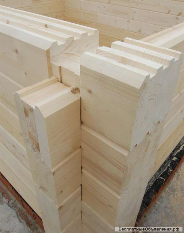 Клееный брус, заготовки, столбы, балки