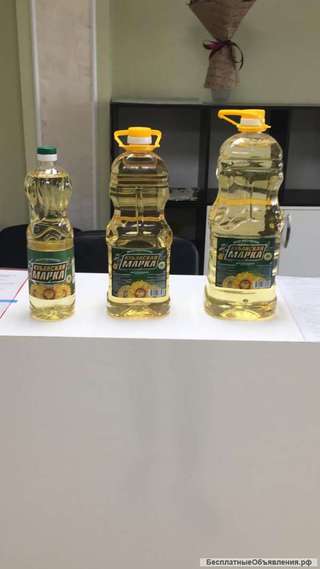 Масло подсолнечное РДВ оптом с доставкой или самовывозом