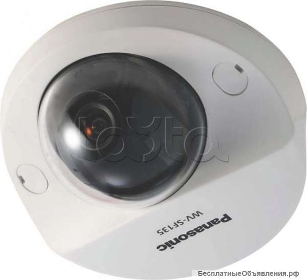 IP-камера видеонаблюдения купольная Panasonic WV-SF 135E-HD