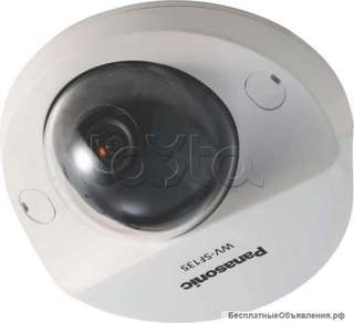 IP-камера видеонаблюдения купольная Panasonic WV-SF 135E-HD