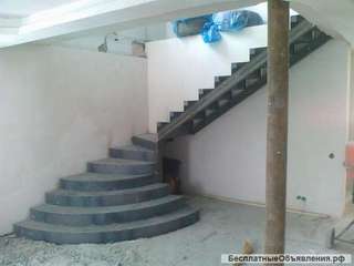 Производство металлических каркасов лестниц