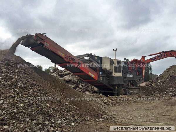 Щековая дробилка SANDVIK 341, 2016 г, 3500 м/ч, из Европы
