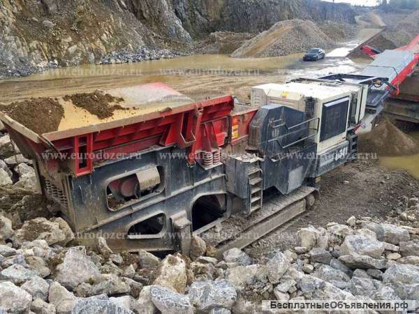 Щековая дробилка SANDVIK 341, 2016 г, 3500 м/ч, из Европы