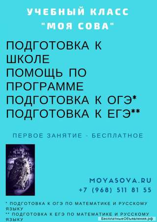 Репетитор по математике и русскому языку