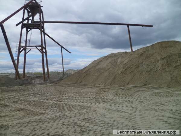 Песок, Щебень, Отсев, Гравий, ЩПС, ПГС с доставкой