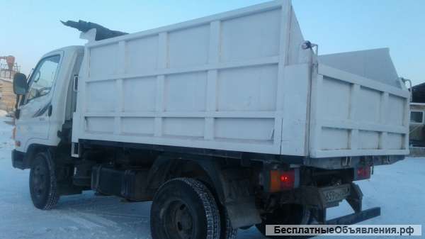 Услуги малогабаритного самосвала