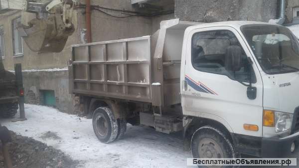 Услуги малогабаритного самосвала
