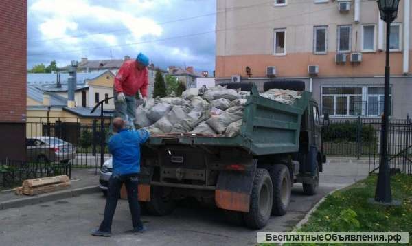 Вывоз Мусора малогабаритными самосвалами, строительного, бытового и пр