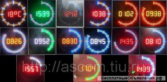 Электронные часы для помещения
