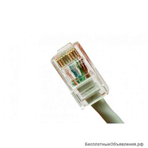 Настройка интернета, Wi-Fi, ADSL, установка штекеров (коннектор RJ45)