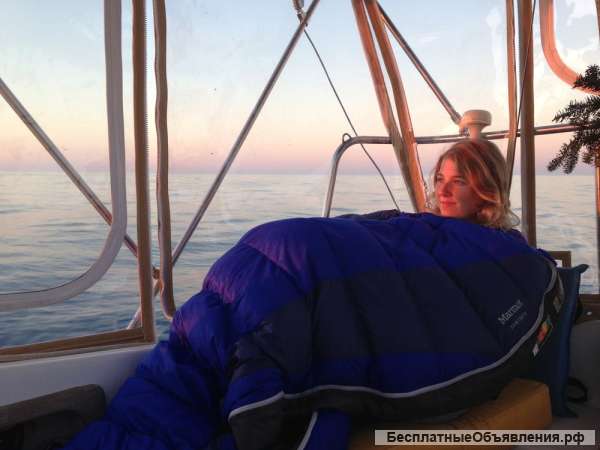 Пуховой спальный мешок Marmot Sawtooth. Regular, новый