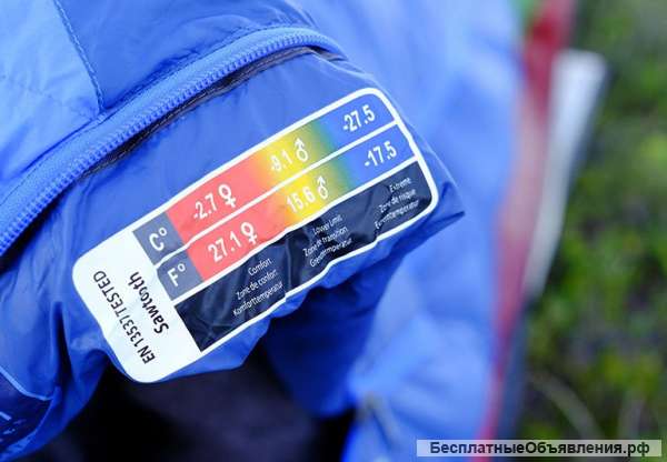 Пуховой спальный мешок Marmot Sawtooth. Regular, новый