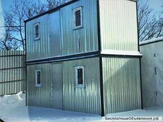 Бытовка/ Блок-контейнер-бк-04. зимний