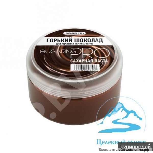 Сахарная паста для шугаринга "Шугаринг Про" (Sugaring Pro) - «Горький шоколад»