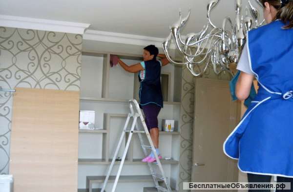 Уборка домов, коттеджей