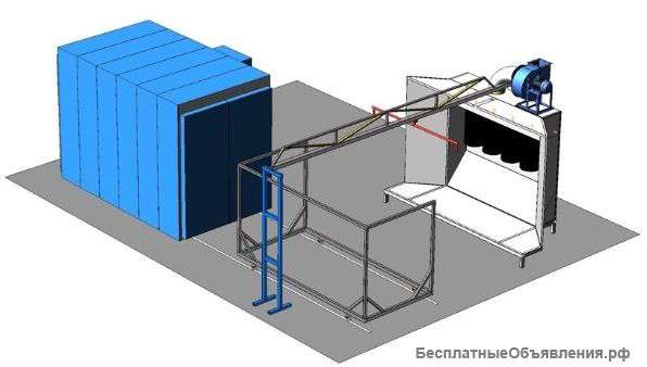 Комплекс порошковой окраски