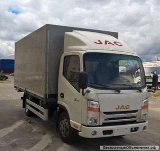 Бортовой грузовик с тентом JAC N56