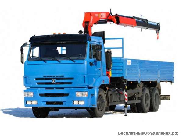 Манипулятор Камаз Г/п 13 тон, грузоподъемность 7 тон