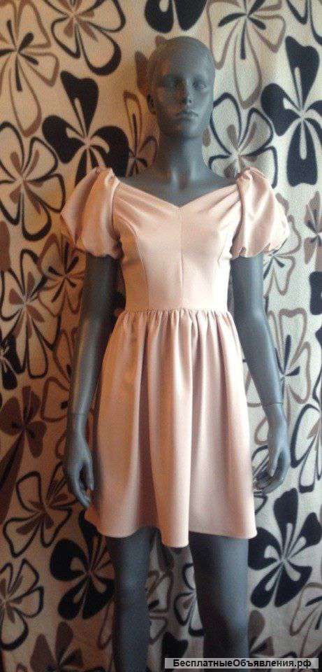 Платье синие