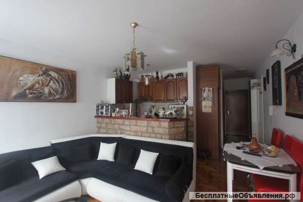 Квартира общей площадью 37 м2, вблизи моря, Будва, Черногория