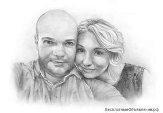 Портрет по фото и картины на заказ