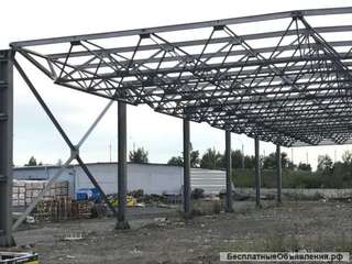 Металлоконструкции, металлофермы, ангар б/у