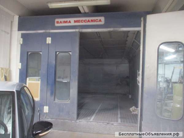 Used spray booth size 7330 X 4050 H 3450 (n.9)