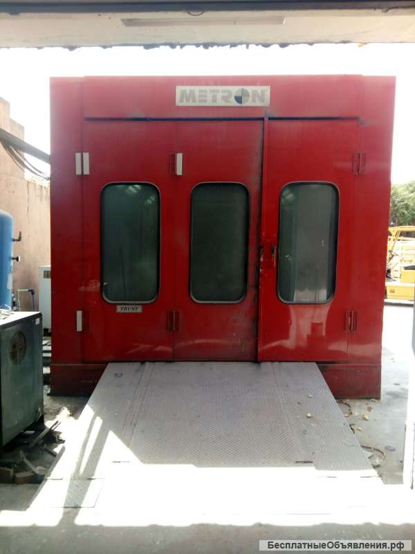 Used Spray Booth METRON (n.11)